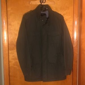 Brooks Brother Hunter Green Coat Adjustable Waist